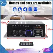 2.0CH 400W Hi-Fi Auto Stereo 12V MP3 Car Audio Amplifier/Radio Booster Bluetooth