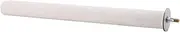 White Bird Parrot Perch Standing Bar Toy for Pet Cage Health Exercise (2.5 * 35cm)