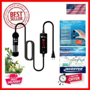 50W Small Aquarium Heater Fish Heater, Super Mini Fish Tank Heater Turtle Tan...