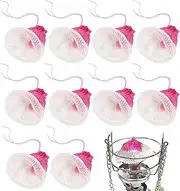 BESPORTBLE Glow Stocking for Gas Lantern, Pack of 10 Single Head Gas Lantern Coats Mesh Petroleum Lamp Gas Light Wick Replacement Coats Cover for Outdoor Tent Camping Hiking Backpack