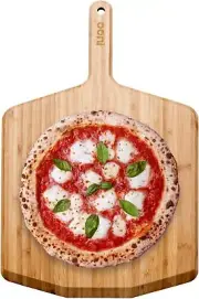 Ooni 14" Bamboo Pizza Peel Lightweight Wooden Pizza Paddle Ooni Oven Accessories