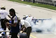 Geoff Brabham Lola T86 00 Cosworth Indy Car 1986 Old Photo 1