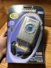 Panasonic RQ-CR07V Portable Cassette Player Stereo Radio Headphones Vintage NOS