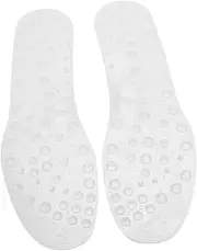 PLAFOPE 1Set Shocks Absorbing Sports Insoles Comfortable Cutting Shoe Inserts for Men Breathable and Non Slip Design Durable Massage Particles for Daily Use and Athletic