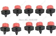 LILASTORE 50pcs Micro Flow Dripper Drip Head 1/4 Inch Hose Garden Irrigation Misting