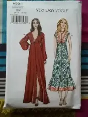 Vogue Sewing Pattern 9311 V9311 Misses Dress Very Easy Vogue Size 6-22 NEW