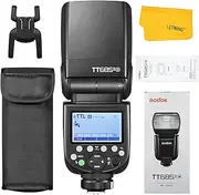 Godox TT685II-N TT685IIN TTL Camera Flash Speedlite for Nikon Cameras, Godox Flash for Nikon, GN60 2.4G HSS 1/8000s, with TCM Instant Conversion,330 Full Power Flashes, 0.1~2.6s Recycle Time