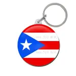 波多黎各 PUERTO RICO 國旗 吊飾 鑰匙圈 / 世界國旗