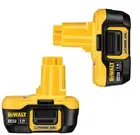 DeWalt 18V XRP Li Ion Lithium Ion Nano Battery DC9182 x 2 , swap for slide
