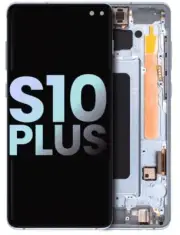 OEM Original Samsung Galaxy S10 Plus OLED Display Screen+Frame(Service Pack)Blue