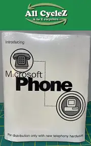 Microsoft Phone - For Telephony hardware CD-ROM - Vintage! New!