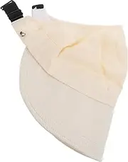 [VERDANVERSE] Uv Wide Brim Adjustable Sunhat for Women Beach Cap Ponytail Design Lightweight for Outdoor Activities Stylish and Functional Hat Khaki