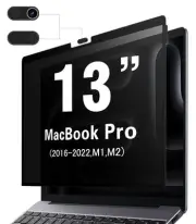 [2024 New Version] NanoCling Privacy Screen for MacBook Pro 13 Inch(2016-2022...