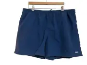 Patagonia Shorts Mens 2XL Tidepool Blue Baggies 5” Inseam Drawstring Swim NWT