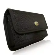 CASE BELT CLIP RUGGED HOLSTER PROTECT CANVAS COVER POUCH CARRY for CELL PHONES