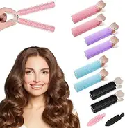 Volumizing Hair Clips,clip rollers hair curlers，roller clips for hair root lift，root lifting clips，velcro hair clips for volume