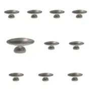 10 Pack BP4476-G10 Satin Nickel 1 1/2" Cabinet Knob Pulls Amerock Basic Metals