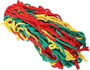 Climbing Net for Boys and Girls Playground Safety Net Nylon Rope 1m x 3m 5cm Mesh Multicolored
