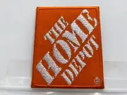 THE Home Depot NEW EMBROIDERED COMPANY IRON ON NAME PATCH TAG 2- 1/2 X 2