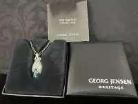 在飛比找Yahoo!奇摩拍賣優惠-Georg Jensen 喬治傑生 2008 年度寶石項鍊 