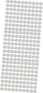 NUOBESTY 3sets Metal End Caps DIY Jewelry Charm Beads for Jewelry Making Spacer Caps 1000pcs*3