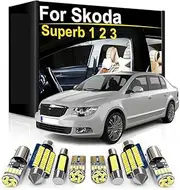 Car Interior LED Light Kit, For Superb 3 2 1 MK1 MK2 MK3 2001 2012 2014 2016 2017 2018 2021 Accessories