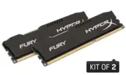 NEW HyperX FURY 8GB DDR3 1600MHz (2x4GB) CL10 DIMM Kit – Sealed & Fast Ship