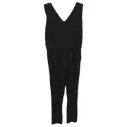 Jeans by David Bitton Black Sleeveless Drawstring Jumper Medium