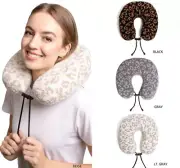 ComfyLuxe Leopard Pattern Travel Neck Pillow