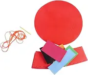 Nishiyuenyi Kids DIY Hat Material Kit Kids DIY Craft Kindergarten Activities Handmade Crafts, Red