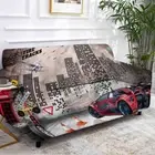 Contract Dim Sky Stretch Sofa Cover Lounge Couch Slipcover Recliner Protector