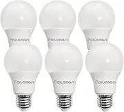 E27 LED Light Bulb, E27 Warm White 3000K A60 9W (60 Watt Equivalent) 820LM, Not Dimmable Classic A Light Bulbs 6 Pack