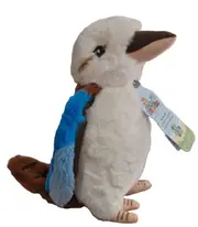 Kookaburra Bird Plush Soft Toy Eco Buddies CA Australia