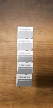 5Lot Samsung Micro SD TransFlash TF To SD SDHC Card Adapter Fits Sandisk Microsd