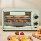 12L Electric Mini Oven Grill Toaster Bake Compact Oven Timer Breakfast Maker AU