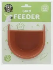 Plastic Bird Feeder Cage Budgie Parrot Canary Finch AU Stock