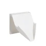 10PCS Seamless Paste Wall Hanging Soap Box Bathroom Drain Soap Holder white