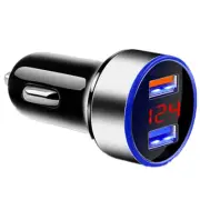 Dual USB Charger Car Cigarette Lighter Socket Adapter For Apple iPhone Samsung (for: Smart)