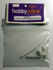 HobbyZone 2524 2 Wing Hold-Down Rods w/Caps FBC HBZ2524