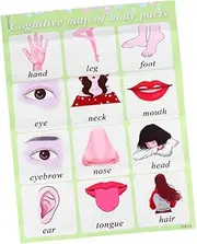 FOYTOKI Alphabet Wall Chart for Boys and Girls Interactive Learning Toy Educational English Wall Poster Baby Early Education