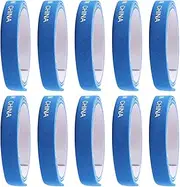 Racket Grip Finishing Tape | Rolls Weightlifting Thumb Reel | Probe Pong Paddle Overgrip, 10-Pack Edge Adhesive Tapes to Rackets Protection, Sticky Sports Gear for Training, Matches, Gym & Home