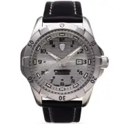 ProTek Steel Dive 2000 Series Tritium Silver Watch - Brand New