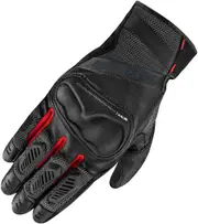 SHIMA Hero Motorcycle Gloves, black-red, Size 2XL for Men Black Red