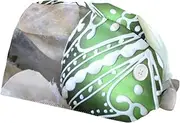 [WOSHJIUK] Working Hat 2 Pack Scrub Caps for Women,Christmas Ball Merry Christmas,Tie Back Cap Adjustable Scrub Hat