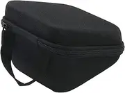 Hard Carrying Case Dustproof Shockproof Lightweight Waterproof Hard Shell Case Pouch for Upper Arm Pressure Monitor with Cuff, black