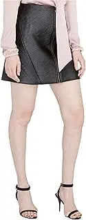 [RACHEL Rachel Roy] Womens A-Line Zip Front Mini Skirt