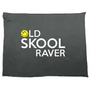 Old Skool Raver - Funny Novelty Sports Microfiber Towel Gift Gifts