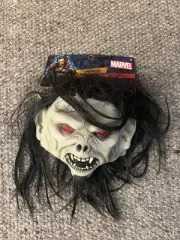 NEW! Marvel MORBIUS Living Vampire Scary Adult Costume Halloween Mask