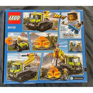 【絕版品】  LEGO 60122 樂高 火山履帶探勘車 全新未拆封 城市系列