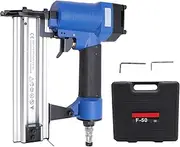 Pneumatic Brad Nailer, 18 Air Brad Nail Gun, Portable Air Powered Brad Nail Gun with Carrying Case for DIY Projects, Upholster and Woodworking